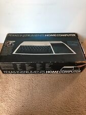 Vtg Texas Instruments Home Computer TI-99/4A  w Box & Cable  -Manuals & programs picture