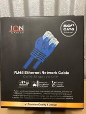 10 x Premium 50 Foot CAT6 Network Ethernet Cables | New In Retail Boxes picture