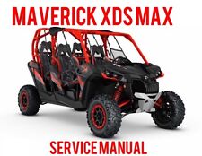 BEST  2015 2016 CAN AM Maverick XDS MAX 4-Seater 1000 Service Repair Manual CD picture