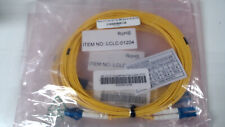 Pack of 2: 13ft LC / LC SM single mode 9/125 Fiber Optic Cables  - Yellow picture