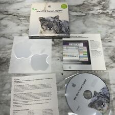 Apple Snow Leopard Mac OS X 10.6.3 Operation System CIB w/ Stickers MC573Z/A picture