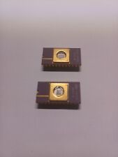 (2pcs) AMD IC CHIPS Vintage 24 pin EPROM Ceramic Gold collectible B4702A picture