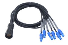 19Pin To Powercon Cable 2M Stage Light Socapex Power Cable High Quality picture