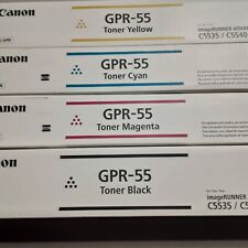 Complete set CANON GPR-55 Toner Cartridge Cyan Magenta Yellow  Black  picture