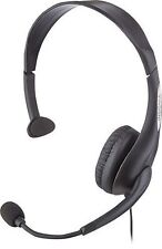 INSIGNIA Pc Headset with Flexible Boom Microphone Black NS-PAH5101 picture