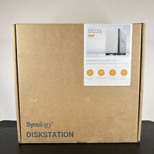 NEW OPEN BOX Synology 2 bay NAS DiskStation DS220j (Diskless), 2-bay; 512MB DDR4 picture