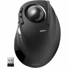 ELECOM DEFT Trackball Mouse, 2.4GHz Wireless (M-DT2DRBK)  picture