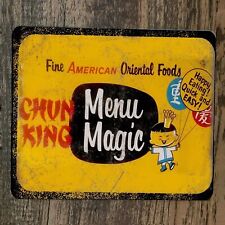 Mouse Pad Chun King Menu Magic Fine American Oriental Food picture