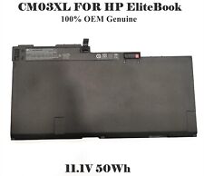 Genuine OEM CM03XL Battery For HP Elitebook 840 845 740 745 750 G1 G2 717376-001 picture