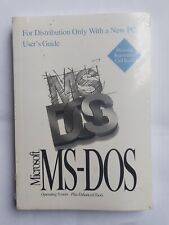 SEALED Microsoft MS-DOS Operating System Plus Enhanced Tools on 3.5