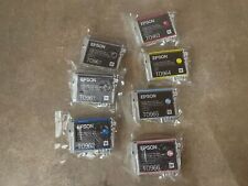 LOT OF 7 GENUINE EPSON 96 T096 T0961-T0966 INK CARTRIDGE SET R2880 N8-2(8) picture