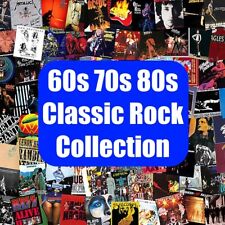 60s 70s 80s CLASSIC ROCK Music Collection - Over 1500 songs - Vintage, Lot picture