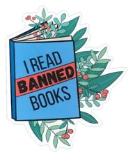 I Read Banned Books Sticker (Select your Size) picture
