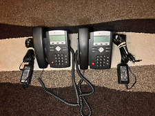 Lot 2x Polycom SoundPoint IP331 VoIP Phone with Power Cords picture