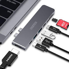 For MacBook Pro /Air Thunderbolt 3 7in1 USB 3.0 Type-C Port USB C Hub Adapter picture