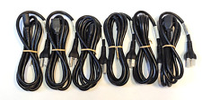 Longwell 6ft (1.8m) NEMA 5-15P to IEC320 C13 18AWG Power Cord 00XL006 Lot of 6 picture