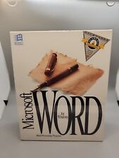 Microsoft Word 2.0  Word Processor For Windows 3.5