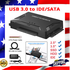 USB 3.0 to IDE/SATA Converter Adapter Kit For 2.5