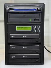 LG Pro Duplicator 1 TO 3 CD DVD Burner Duplication Tower. Manual. Box. Mint. picture