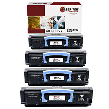 4Pk LTS E250 E250A21A Black Compatible for Lexmark E250 E350 E352 E450 Toner picture