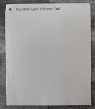 1988 Macintosh Quick Reference Card 030-3180-B picture
