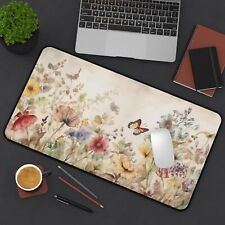 Wildflowers Desk Mat, TCG Playmat, Nature Inspired, 2 Sizes picture