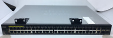 Cisco SG Series SG350X-48MP 48-Port Gigabit PoE Stackable Managed Switch picture