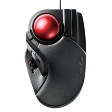 ELECOM trackball mouse Wired 8 button Big ball M-HT1URBK picture