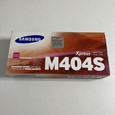 New Genuine Sealed Samsung CLT-M404S, M404S Magenta Toner Cartridge OEM picture