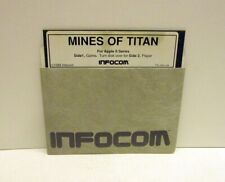RARE Mines of Titan by Infocom for Apple II Plus, Apple IIe, Apple IIc, IIGS picture