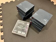 Lot of 11 LTO-7 M tapes: 11x9TB LTO-7 formatted to Type M (9TB) — 99TB total picture
