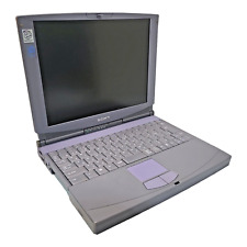 Rare Vintage Sony Vaio PCG-733 12.1in Intel Pentium Retro Laptop Floppy -UNTSTED picture