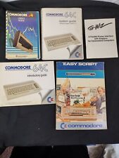 Vintage Commodore 64 User's Guide set. Easy Script,Intro Guide,System Guide + picture