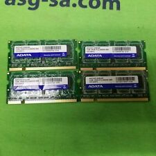 Lot of 4 - ADATA 1GB RAM SODIMM 1RX8 PC2-6400S2  picture