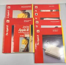 Apple IIc Manuals Set of 6 Users Owners Guide Utilities Book Vintage 1984 picture