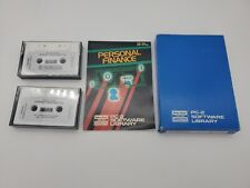Radio Shack Tandy TRS-80 PC-2 Software Library Cassette ~ Personal Finance picture