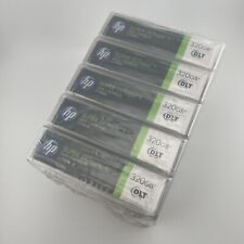 5 Pack Lot NEW SEALED Genuine HP 320GB Super DLT Tape Data Cartridge C7980A picture