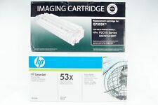 Genuine + 1 NonOEM HP LaserJet 53X Black Print Cartridge Q7553X P2015 High Yield picture