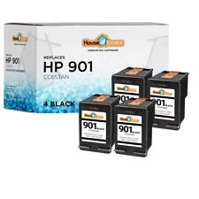 4PK for HP 901 Black Ink Cartridges for HP Officejet J4660 J4680 4500 picture