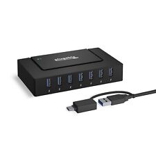 Plugable 7-in-1 USB Charging Hub for Laptops with USB-C or USB 3.0 picture