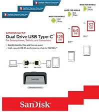 New SanDisk OTG Ultra Dual Drive 32GB 64GB 128GB Type-C USB 3.1 Flash Memory picture