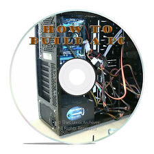 LEARN HOW TO BUILD A COMPUTER PC, WITH THIS STEP BY STEP GUIDE, BONUS SOFTWARE picture