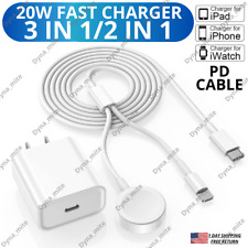 2 In 1 Magnetic PD Charging Cable iWatch Charger For Apple Watch iPhone Series 8 picture