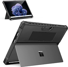 Microsoft Surface Pro 9 Case, Rugged Cover with Hand Strap,Type Cover Compatible picture