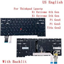 US Backlit Keyboard For Lenovo Thinkpad T14s Gen2 P1 X1 Extreme Gen 4 5th Laptop picture