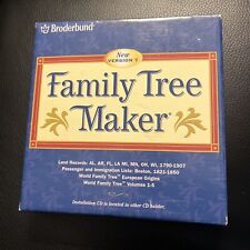 Brøderbund Family Tree Maker New Version 7 CD picture