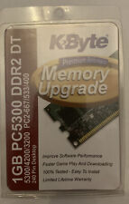 1 PACK K-Byte PC5300 1 GB DDR2 NB 200 Pin Notebook Memory Upgrade Computer picture