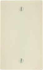 Leviton #78014 Light Almond 1 Gang Plastic Blank Wall Plate (25-PACK) picture