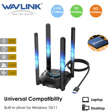 Wifi 6e Usb Gaming PC AX5400 Tri-band 2 Gaming Wireless Usb Wifi Adapter For PC picture