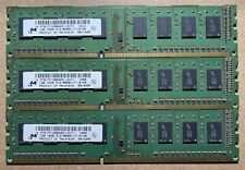 3x MICRON MT8JTF12864AZ-1G1F1 PC3-8500U DDR3 1066 1GB 1Rx8 NON-ECC FOR DESKTOP picture